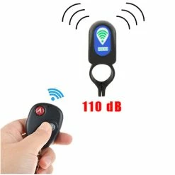Brandless Antivol Avec Alarme Télécommandée 110 Db Sur Cadre Vélo -Vélos Loisir Soldes Magasin antivol avec alarme telecommandee 110 db sur cadre velo full 6