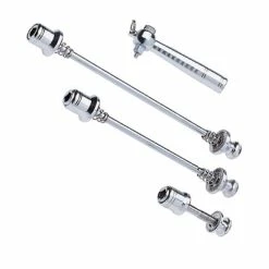 Point Antivol Selle Et Roues De Vélo Couleur Chrome