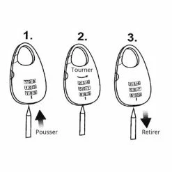 Antivol Spirale 1200 Mm à Code XLC 11 Antivol Spirale 1200 Mm à Code XLC -Vélos Loisir Soldes Magasin antivol spirale 1200 mm a code xlc full 5