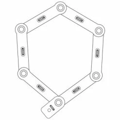 Antivol Vélo U Pliant Bordo Granit X-Plus 6500 110 Cm - Abus -Vélos Loisir Soldes Magasin antivol velo u pliant bordo granit x plus 6500 110 cm abus full 3