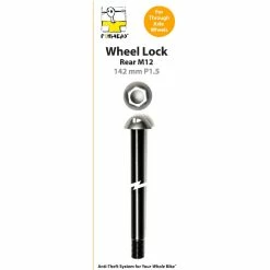Antivol Pour Roues Avant Et Arrière à Axe Traversant M12 Pinhead -Vélos Loisir Soldes Magasin axe antivol traversant roue arriere m12 142 1.5