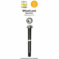 Antivol Pour Roues Avant Et Arrière à Axe Traversant M12 Pinhead -Vélos Loisir Soldes Magasin axe antivol traversant roue arriere m12 169 1.5