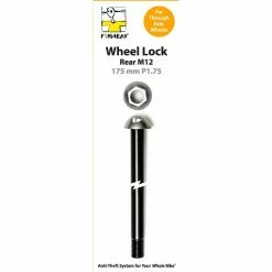 Antivol Pour Roues Avant Et Arrière à Axe Traversant M12 Pinhead -Vélos Loisir Soldes Magasin axe antivol traversant roue arriere m12 175 1.75
