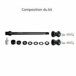 Axe De Roue Pour Fixation Remorque Topeak Journey Trailer TX -Vélos Loisir Soldes Magasin axe de roue pour fixation remorque topeak journey trailer tx full 5