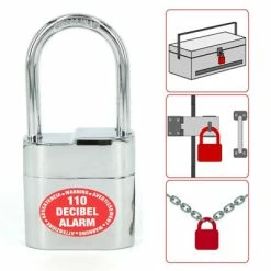 Cadenas Avec Alarme Pour Accessoire Et Cable Vélo Lock Alarm -Vélos Loisir Soldes Magasin cadenas avec alarme pour accessoire et cable velo lock alarm full 3