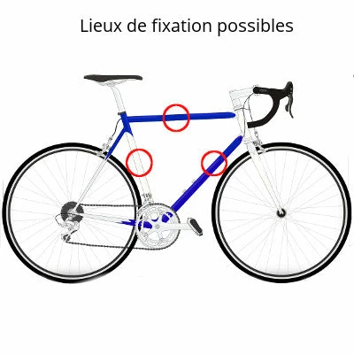 Fixation Sur Cadre Pour Antivol U Compatible Abus USH 540 4 Fixation Sur Cadre Pour Antivol U Compatible Abus USH 540 – Image 2