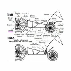B.O.B Goupille Sécurité BOB Pour Remorque Vélo Yak/Ibex -Vélos Loisir Soldes Magasin goupille securite bob pour remorque velo yak ibex full 4