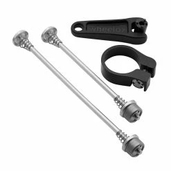 Vélos Loisir Soldes Magasin 17 Kit Antivols Axes De Roues Vélo Et Collier De Selle 31,8 Mm Wheelox