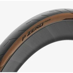 Pneu Vélo Route Pirelli P Zero Race Tubeless Ready 700 -Vélos Loisir Soldes Magasin pneu pirelli p zero race 700 marron