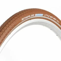 Vélos Loisir Soldes Magasin -Vélos Loisir Soldes Magasin pneu velo schwalbe little big ben 700 creme ou marron full 2