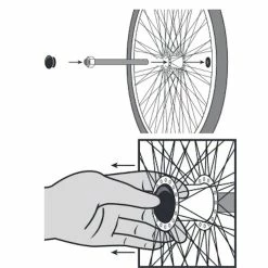 Roue 20 Pouces Pour Remorque Vélo Y-Frame Carry Freedom -Vélos Loisir Soldes Magasin roue 20 pouces pour remorque velo y frame carry freedom 2