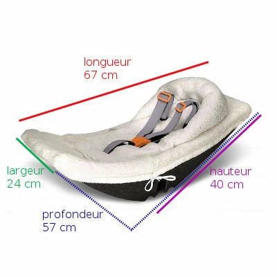 Weber Et Melia Siège Bébé Coque Weber Pour Remorques Vélo Enfant 6 Weber Et Melia Siège Bébé Coque Weber Pour Remorques Vélo Enfant – Image 4