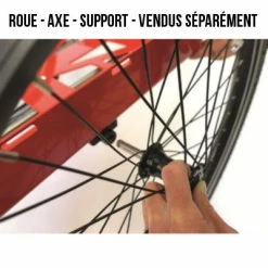 Support De Fixation Roue De Remorque Sur Plateforme Hinterher -Vélos Loisir Soldes Magasin support de fixation roue de remorque sur plateforme hinterher full 3